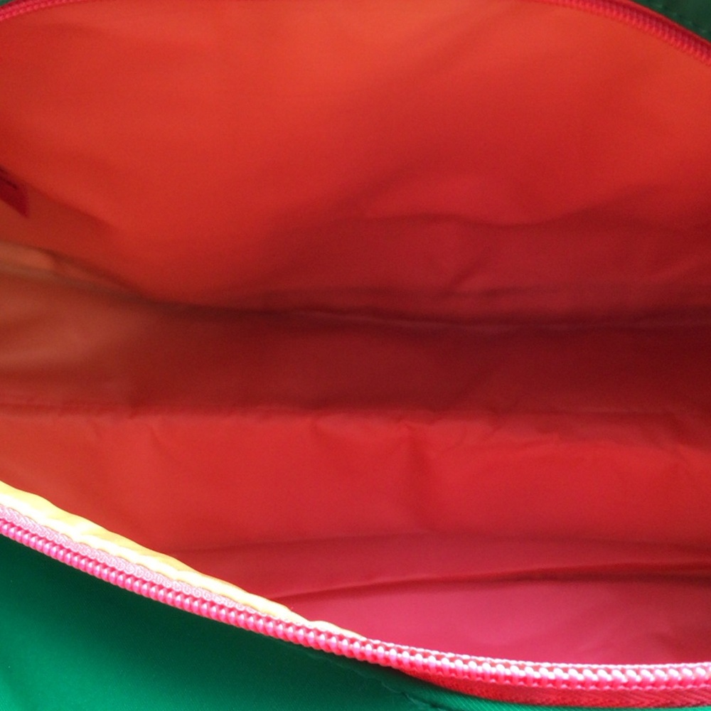 Marc Jacobs Green and Yellow Travel Bag, overnight bag - Picture 5 of 6